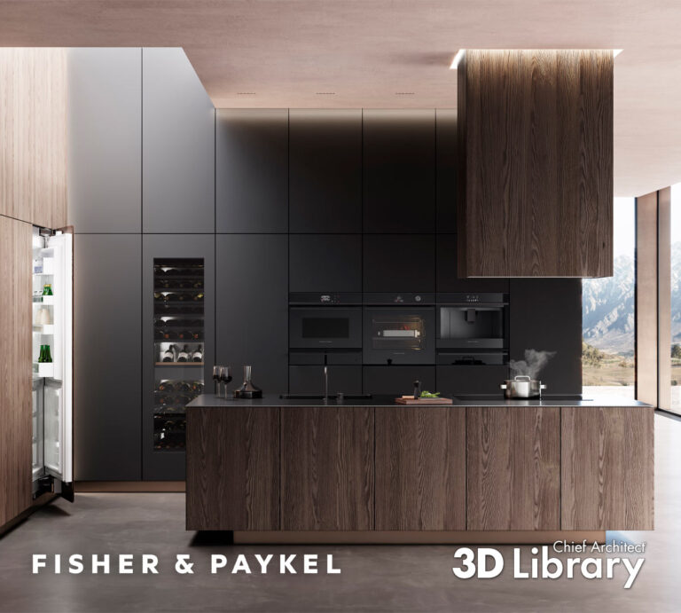 Transform Your Interior Design Project With Rendering Software   Fisher And Paykel 768x691 